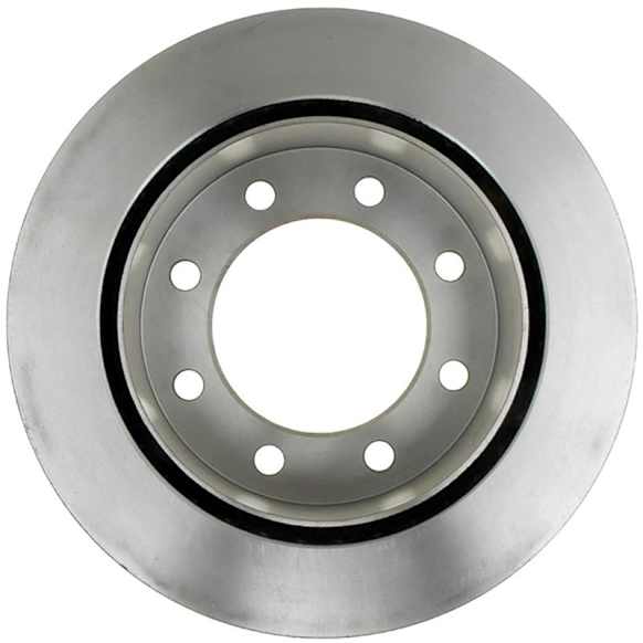 18A926 Rear, Driver or Passenger Side Brake Disc, Natural Finish, Plain Surface, 8 Lugs, 330.4 mm, Professional Series