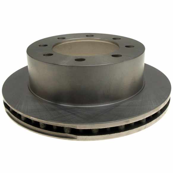 18A933A Rear, Driver or Passenger Side Brake Disc, Plain Surface, Vented, 8 Lugs,, Advantage Series
