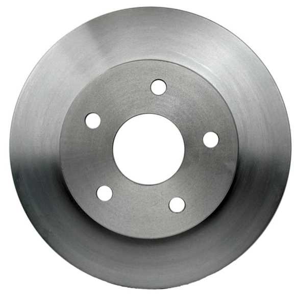 18A937A Front, Driver or Passenger Side Brake Disc, Plain Surface, 5 Lugs,, Advantage Series