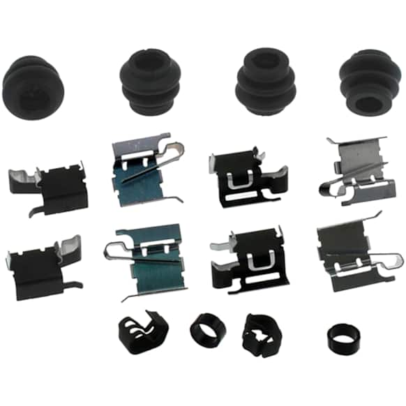 18K1838X Gold Series Brake Hardware Kit - Direct Fit, Kit