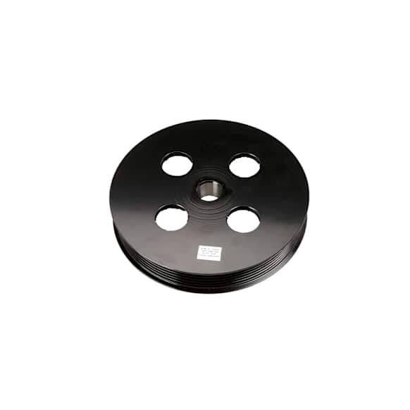 19258552 Power Steering Pump Pulley - Black, Steel, Direct Fit, Sold individually