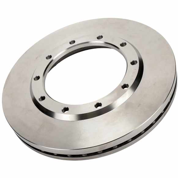 19405937 Front, Driver or Passenger Side Brake Disc, Plain Surface, 4 X 4, 6.6L, 8Cyl