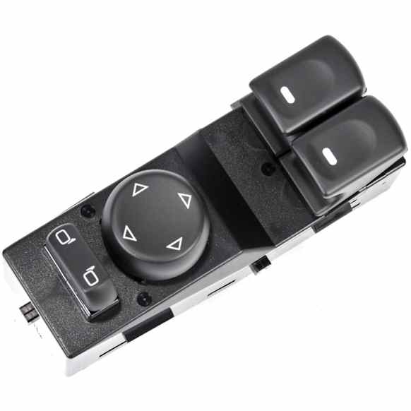 20794872 Driver Side GM Original Equipment Series Window Switch Black 4 Buttons