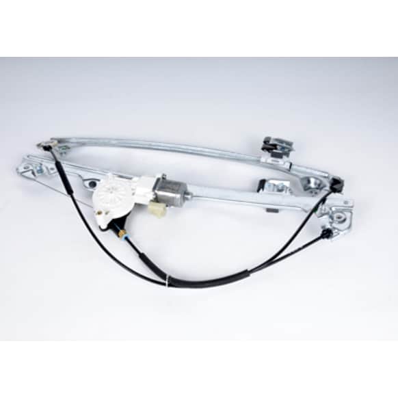 20945138 Front, Driver Side GM Original Equipment Series Power Window Regulator, With Motor