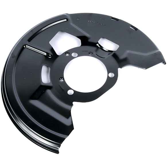 2015 Buick Regal - Front, Passenger Side Brake Dust Shields, AWD, Performance Front Strut/Chas. Equip(GNB), 18 in.+ Front and Rear Disc Brakes With ABS(J64), Black, Steel