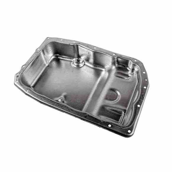 24222657 GM Original Equipment Series Transmission Pan - Polished, Steel, Stock Depth, Direct Fit, Sold individually