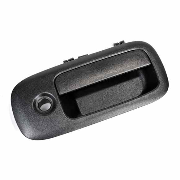 25942274 Passenger Side Hinged Door Front Black Exterior Door Handle, With Key Hole, OE Replacement Series