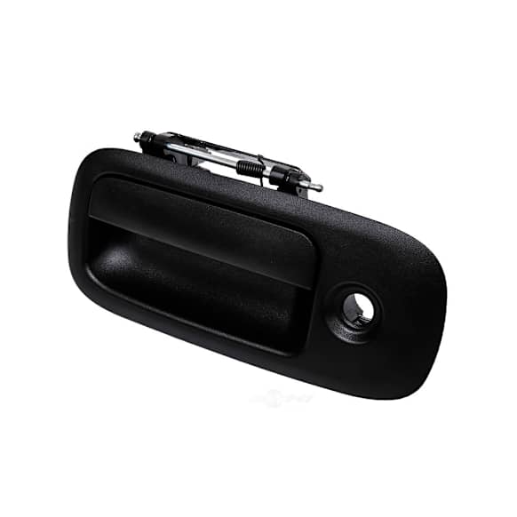 25989398 Front, Driver Side Black Exterior Door Handle, With Key Hole, GM Original Equipment Series