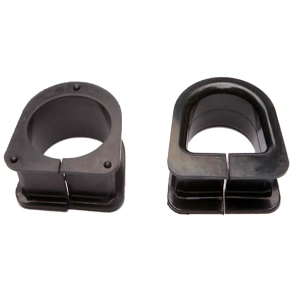 45G24075 Professional Series Steering Rack Bushing - Black, Thermoplastic, Direct Fit, Set of 2