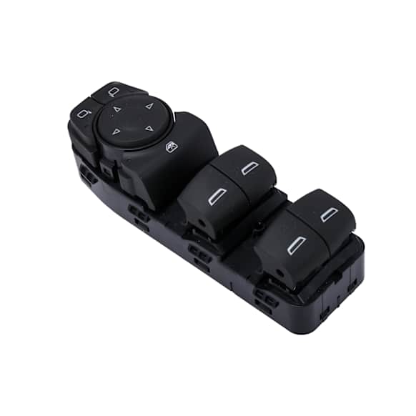 2018 Chevrolet Traverse - Front, Driver Side Window Switch, 2nd Design, BUILT ON OR AFTER 16AUG2018)(1ST DES SEE 84151774), Black, GM Original Equipment Series