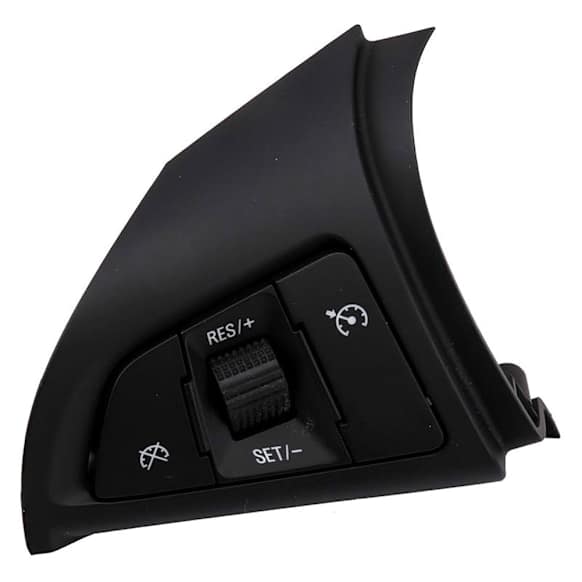 2014 Chevrolet Sonic - Cruise Control Switch, Sedan, 3-SPOKE SPORT STRG WHL(N54), REDUNDANT RADIO & PHONE CONTROLS ON STEERING WHEEL(UC3), Int Trim Color(4AA), Serviceable Component OF WHEEL PKG 95142787, Without LANE DEPARTURE