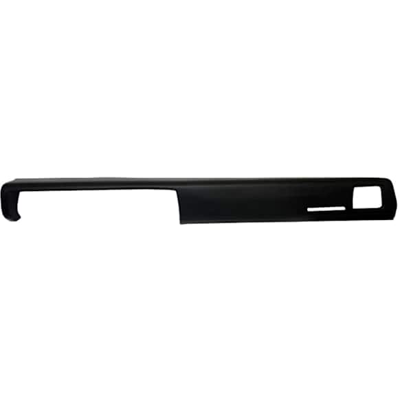 1971 Buick Skylark - Dash Cover, Black, Molded; Overlay Over Factory Dash, Without Center Vent