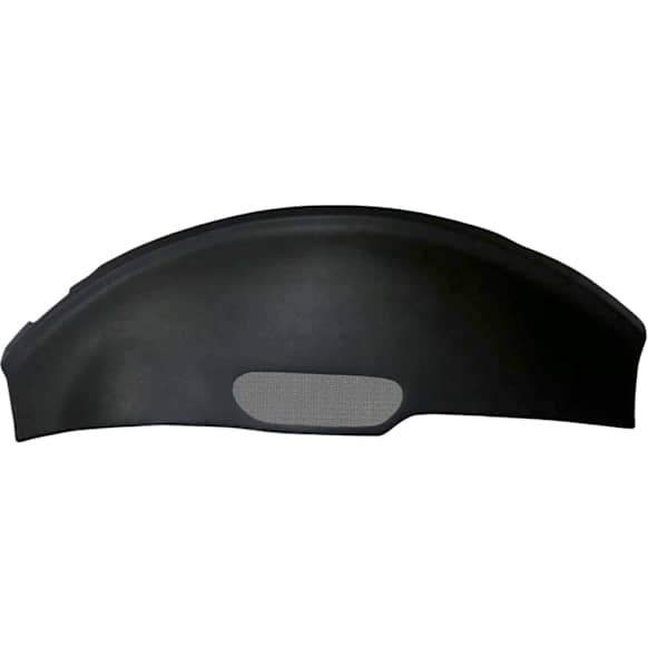 263 Dash Cover, Black, Molded; Overlay Over Factory Dash