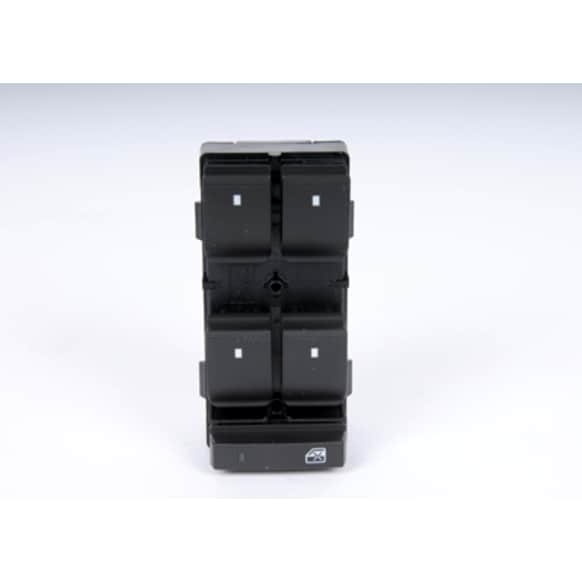 D1954F Front, Driver Side GM Original Equipment Series Window Switch Black