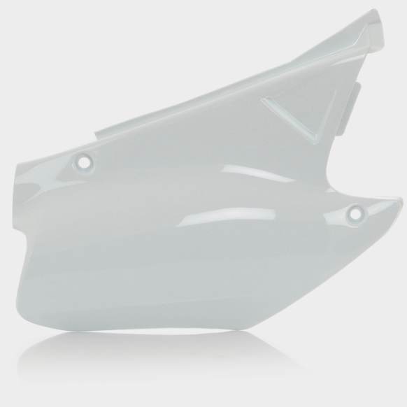 2001 Honda CR250R - Direct Fit, Side Covers, White