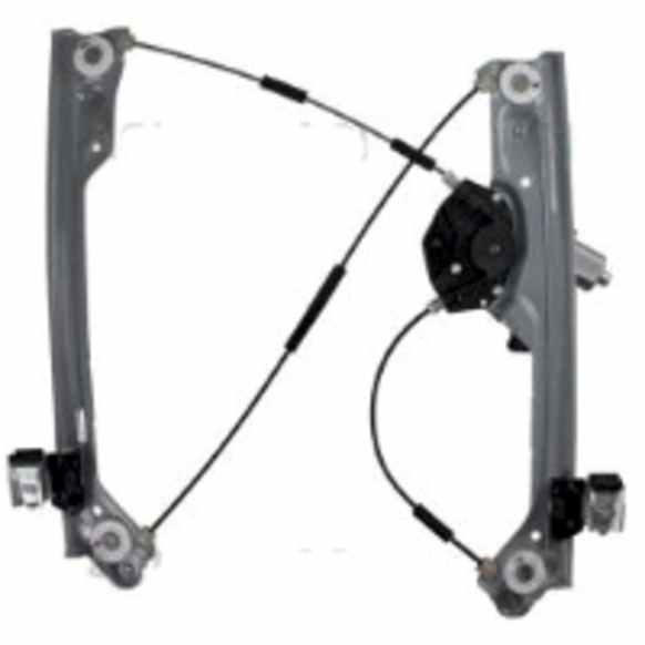 382045 Front, Passenger Side OE Replacement Series Power Window Regulator, With Motor