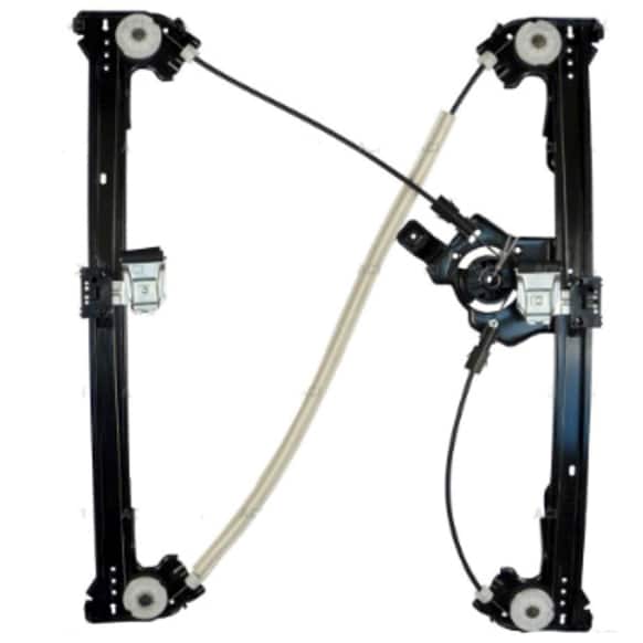 384302 Crew Cab Pickup Rear, Driver Side OE Replacement Series Power Window Regulator, Without Motor