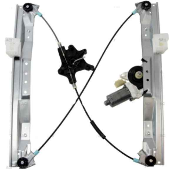 2013 Ram C/V - Front, Driver Side Power Window Regulator, With Motor, 6 Pin Connector; With Auto-up, OE Replacement Series