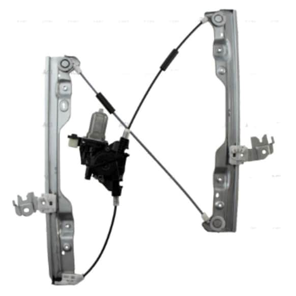 388698 Front, Driver Side OE Replacement Series Power Window Regulator, With Motor