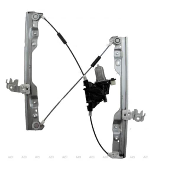388699 Front, Passenger Side OE Replacement Series Power Window Regulator, With Motor