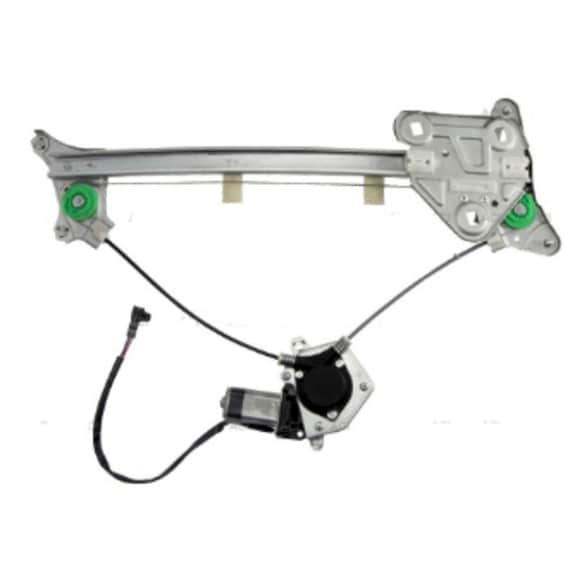 389308 Front, Driver Side OE Replacement Series Power Window Regulator, With Motor