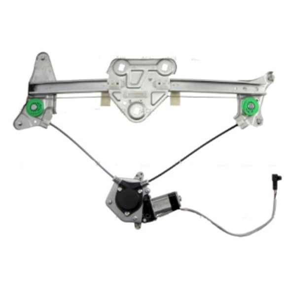 389309 Front, Passenger Side OE Replacement Series Power Window Regulator, With Motor