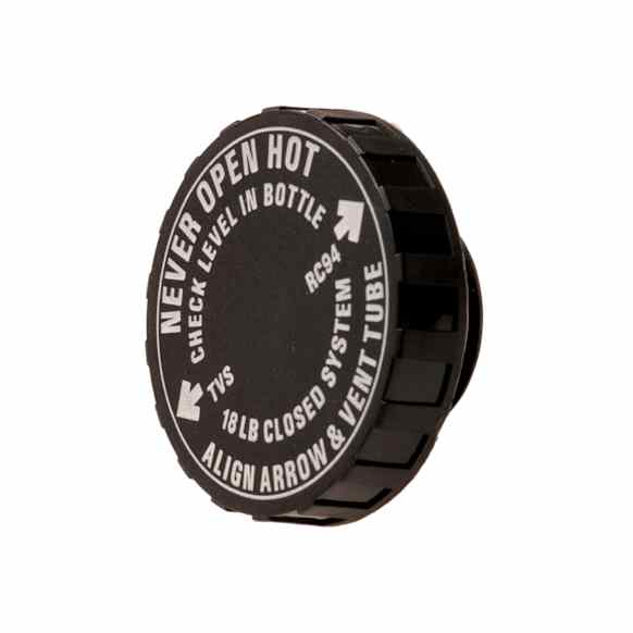 2002 Chevrolet Camaro Z28 8 Cyl 5.7L - Radiator Cap, Round, 18 lbs., Black, Plastic, Sold Individually, Professional Series