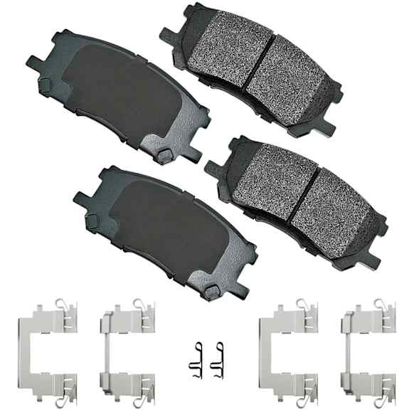 ACT1005A Front Pro-ACT Series Ceramic Brake Pad Set