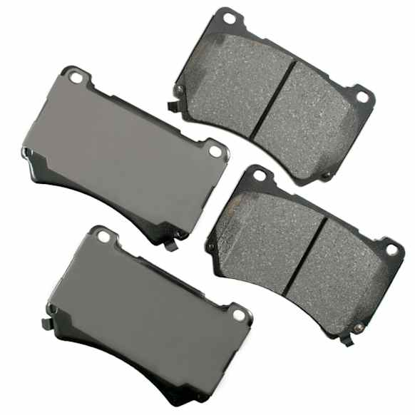 2010 Hyundai Genesis - Front Ceramic Brake Pad Set, 4.6L 8Cyl, RWD, Pro-ACT Series