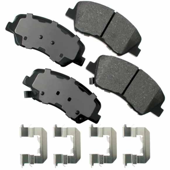 2016 Hyundai Accent - Front Ceramic Brake Pad Set, FWD, Pro-ACT Series