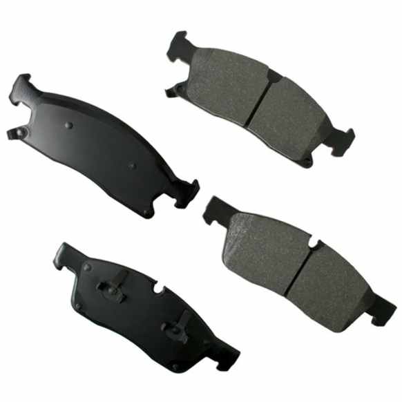 2016 Jeep Grand Cherokee - Front Ceramic Brake Pad Set, RWD, with Standard Caliper, with Heavy Duty Brakes, Pro-ACT Series