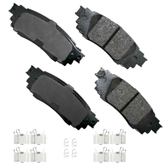 2016 Lexus RX450h - Rear Ceramic Brake Pad Set, 3.5L 6Cyl, AWD, Pro-ACT Series