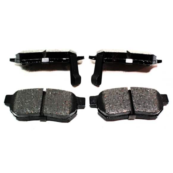 1985 Honda Prelude - Rear Ceramic Brake Pad Set, 2.0L 4Cyl, FWD, Pro-ACT Series
