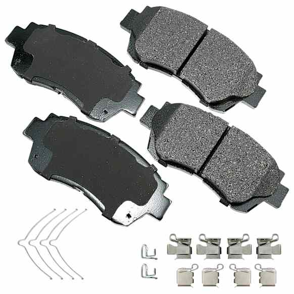 ACT476A Front Pro-ACT Series Ceramic Brake Pad Set