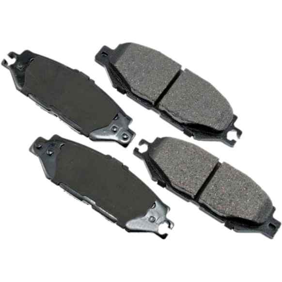 2000 Lexus SC300 - Rear Ceramic Brake Pad Set, 3.0L 6Cyl, RWD, Pro-ACT Series
