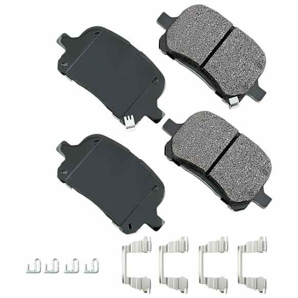 ACT707A Front Pro-ACT Series Ceramic Brake Pad Set
