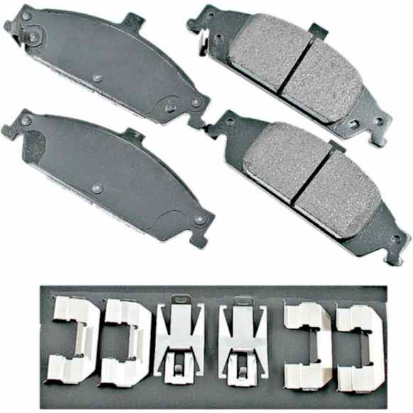 2003 Pontiac Grand Am - Front Ceramic Brake Pad Set, 2.2L 4Cyl, FWD, Pro-ACT Series