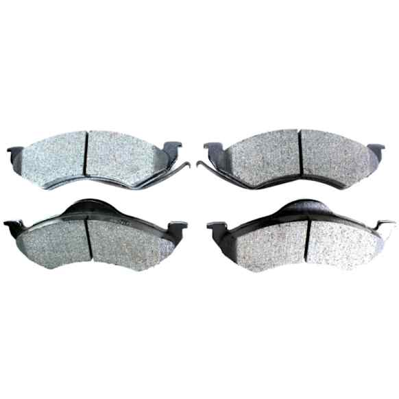 1999 Dodge Durango - Front Ceramic Brake Pad Set, 5.2L 8Cyl, RWD, Pro-ACT Series