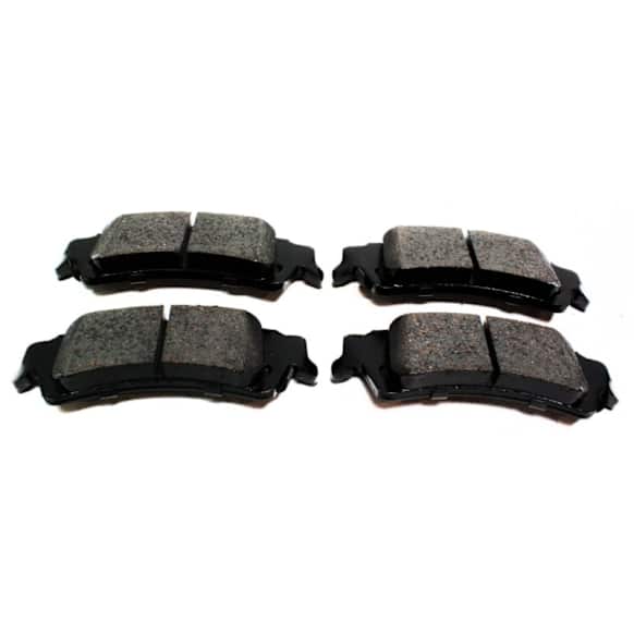 2003 Chevrolet Silverado 1500 - Rear Ceramic Brake Pad Set, 5.3L 8Cyl, RWD, Extended Cab, Pro-ACT Series