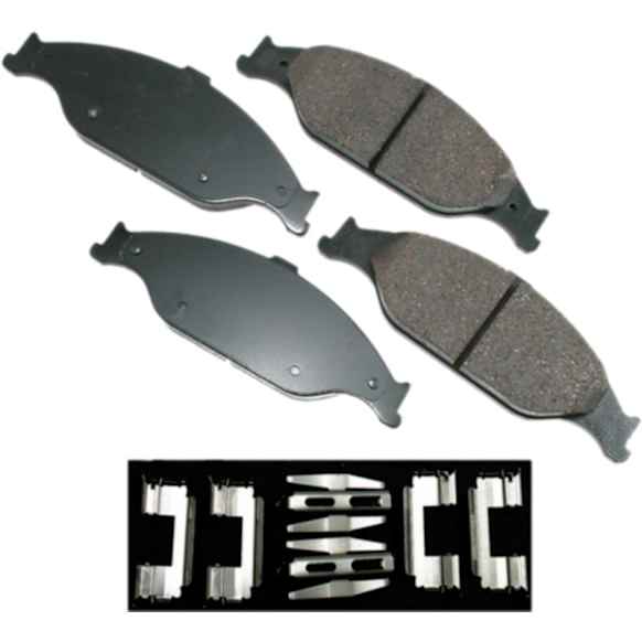 ACT804 Front Pro-ACT Series Ceramic Brake Pad Set