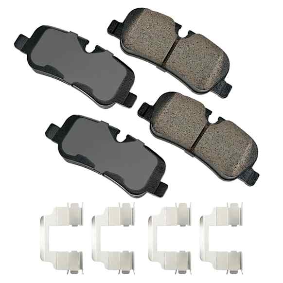 EUR1099A Rear Euro Series Ceramic Brake Pad Set