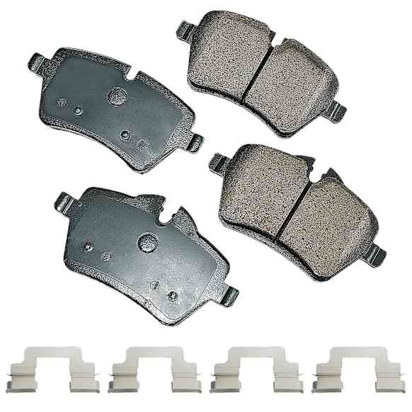 EUR1204A Front Euro Series Ceramic Brake Pad Set