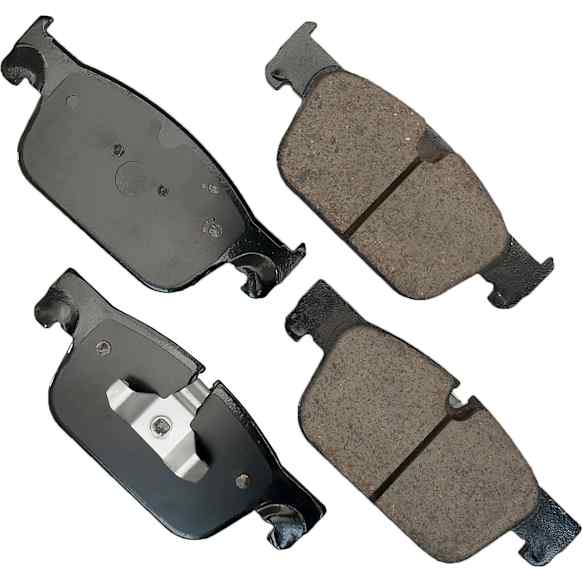2021 Volvo S90 - Front Ceramic Brake Pad Set, 2.0L 4Cyl, Without Pad Wear Sensor; Pad Wear Sensor Type None; Without abutment clips; With 322mm Rotor, Euro Series