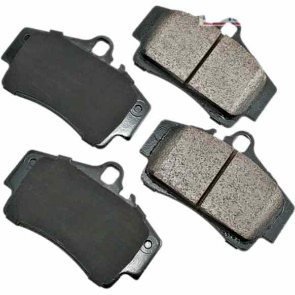 EUR738 Rear Euro Series Ceramic Brake Pad Set