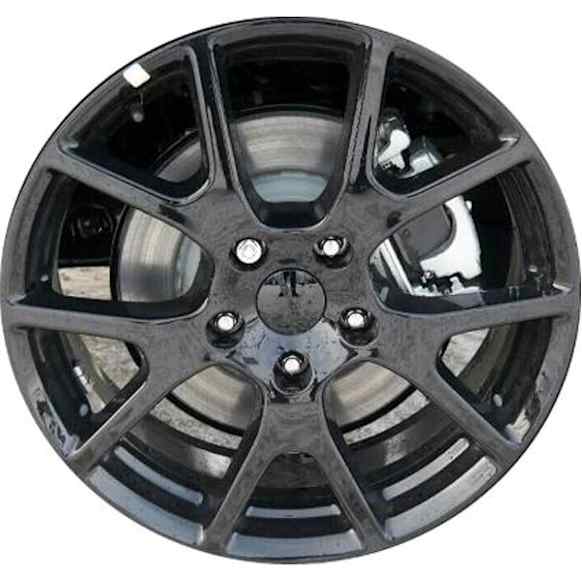 ALY02500U45N Aluminum Painted Black Wheel, 19 in. X 7 in., 5 x 5 in. Bolt Pattern