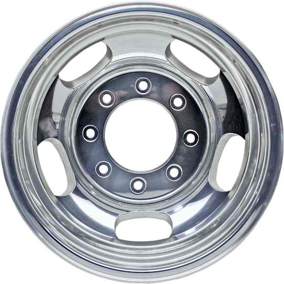 ALY03619U80N Rear Aluminum Polished Wheel - 17 in. X 6.5 in., 8 x 200 mm Bolt Pattern