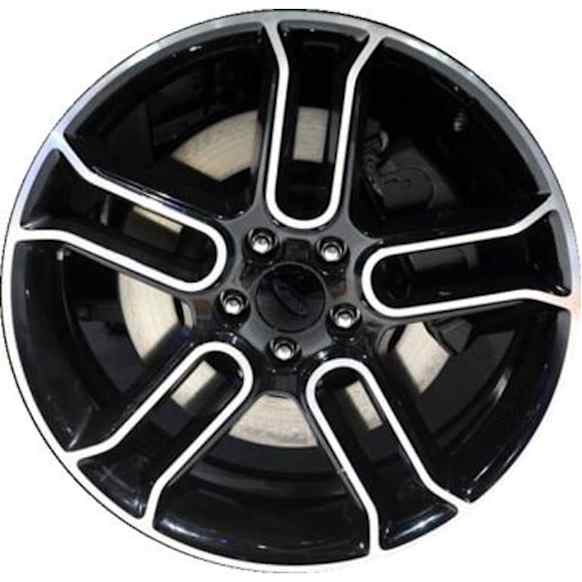 ALY03903U45N Aluminum Painted Black Wheel, 20 in. X 8 in., 5 x 4.5 in. Bolt Pattern