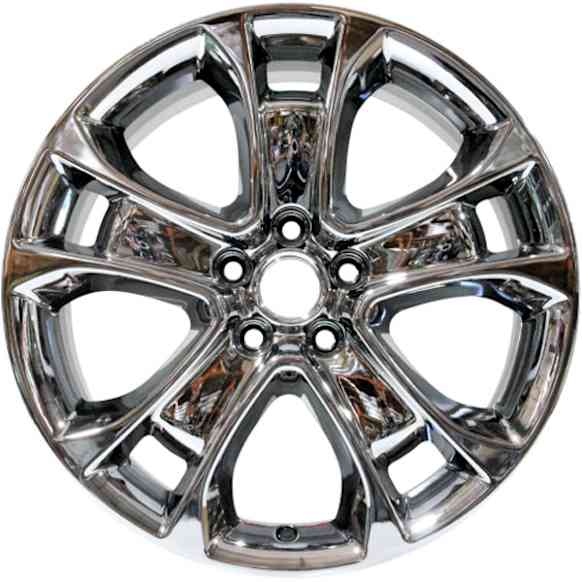 ALY03945U80N Aluminum Polished Wheel, 18 in. X 7.5 in., 5 x 4.25 in. Bolt Pattern