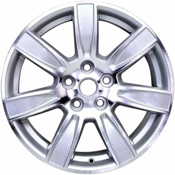 ALY04096U10N Aluminum Silver Wheel, 18 in. X 8 in., 5 x 120 mm Bolt Pattern