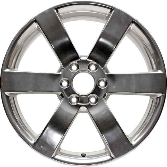 ALY05254U80N Aluminum Polished Wheel, 20 in. X 8 in., 6 x 5 in. Bolt Pattern